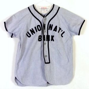 VTG 40’s Wilson flannel baseball jersey